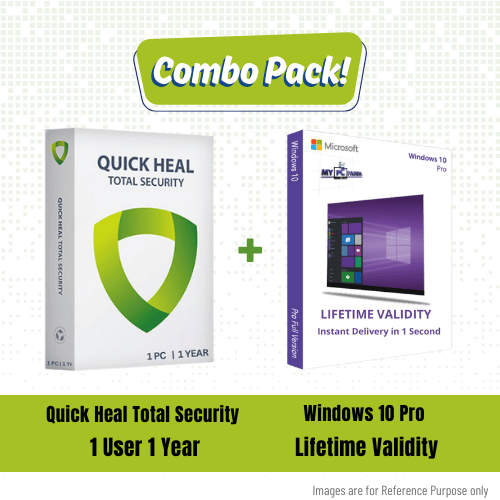Quick Heal total secuirty + Windows 10 Pro